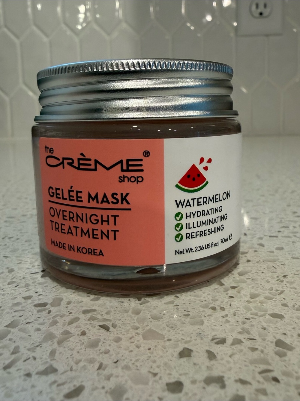 NEW The Crème Shop Watermelon Gelée Mask Overnight Treatment Korean skincare